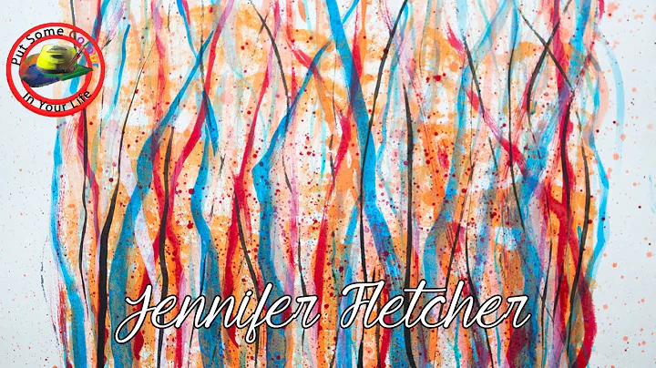 Acrylic painting techniques and tutorial with Jenn...