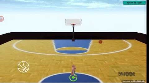 Basketball Game Shooting a Ball (Unity3D)