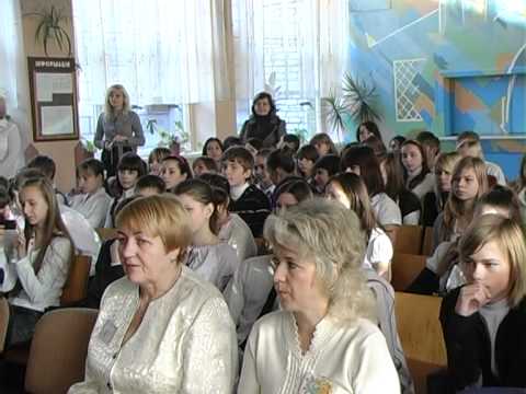 Виступ директора школи С.М. Михалини