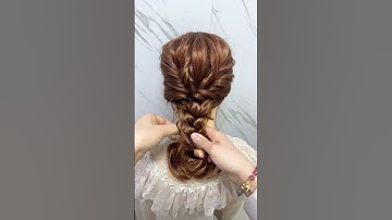 Cách làm nhanh 01 kiểu tóc cô dâu