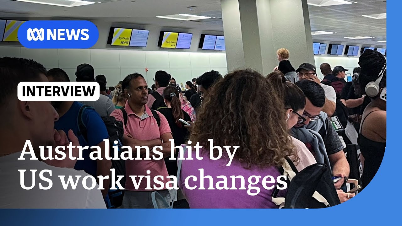 Sudden changes to rules on US work visa renewals impacting Australians | ABC News