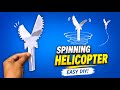 Amazing Spinning Paper Helicopter 🚁 | Easy DIY Paper Toy