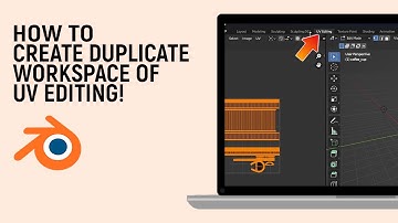 How to Create a Duplicate Workspace of UV Editing Window in Blender [easy]