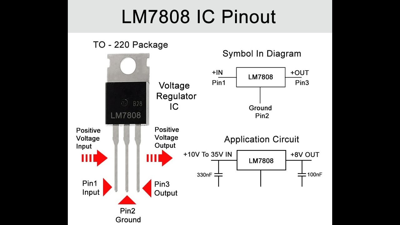 LM7808 Voltage Regulator, Tech Talk 122 - YouTube