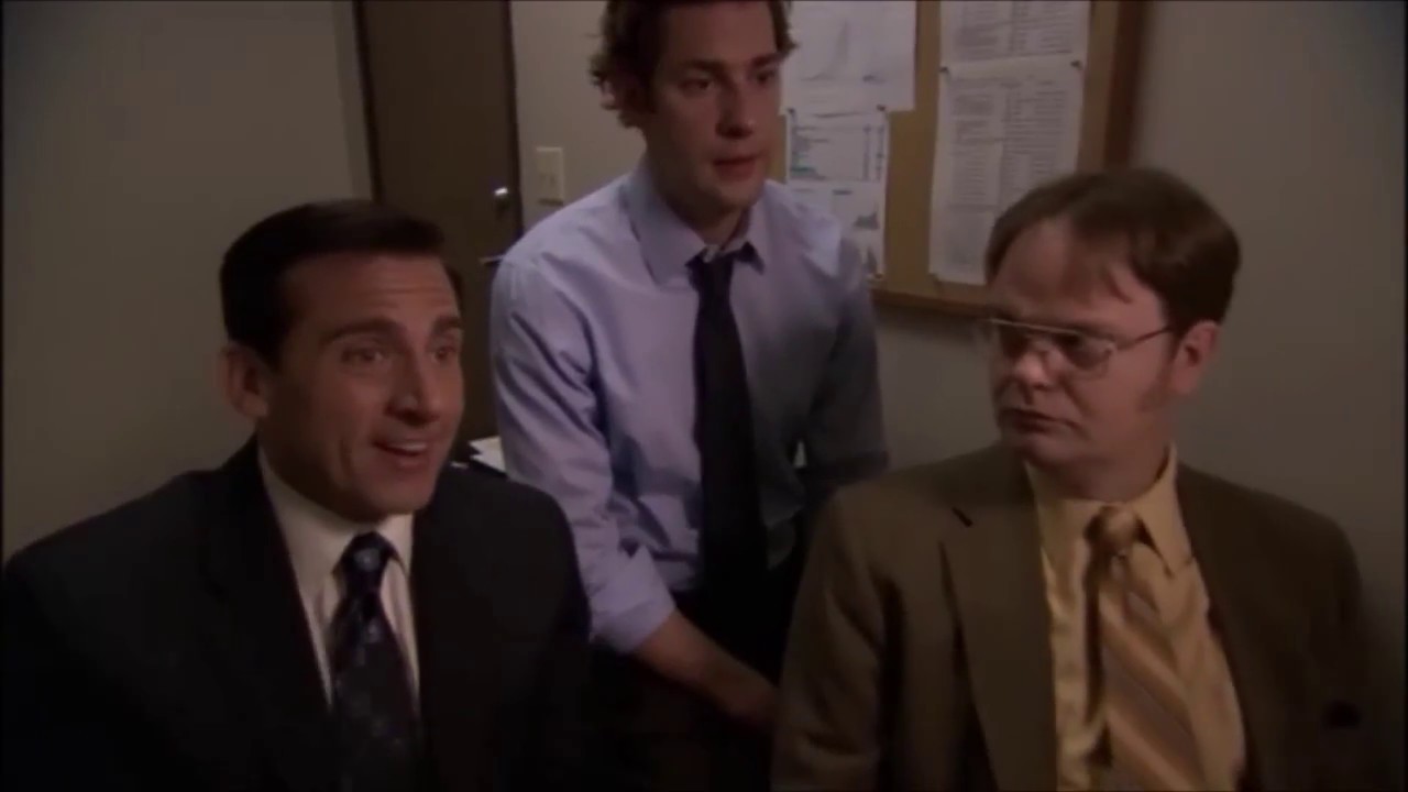 The office main trinity spies on Danny Cordray - The Office