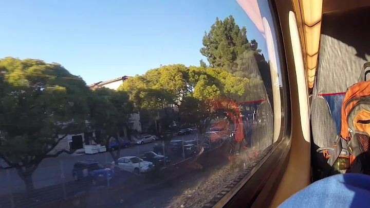 Train Ride From Mountain View California To Stanfo...