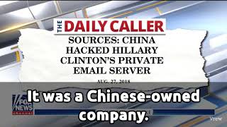 Peter Schweizer interviewed by Laura Ingraham Hillary’s emails were hacked by a Chinese company