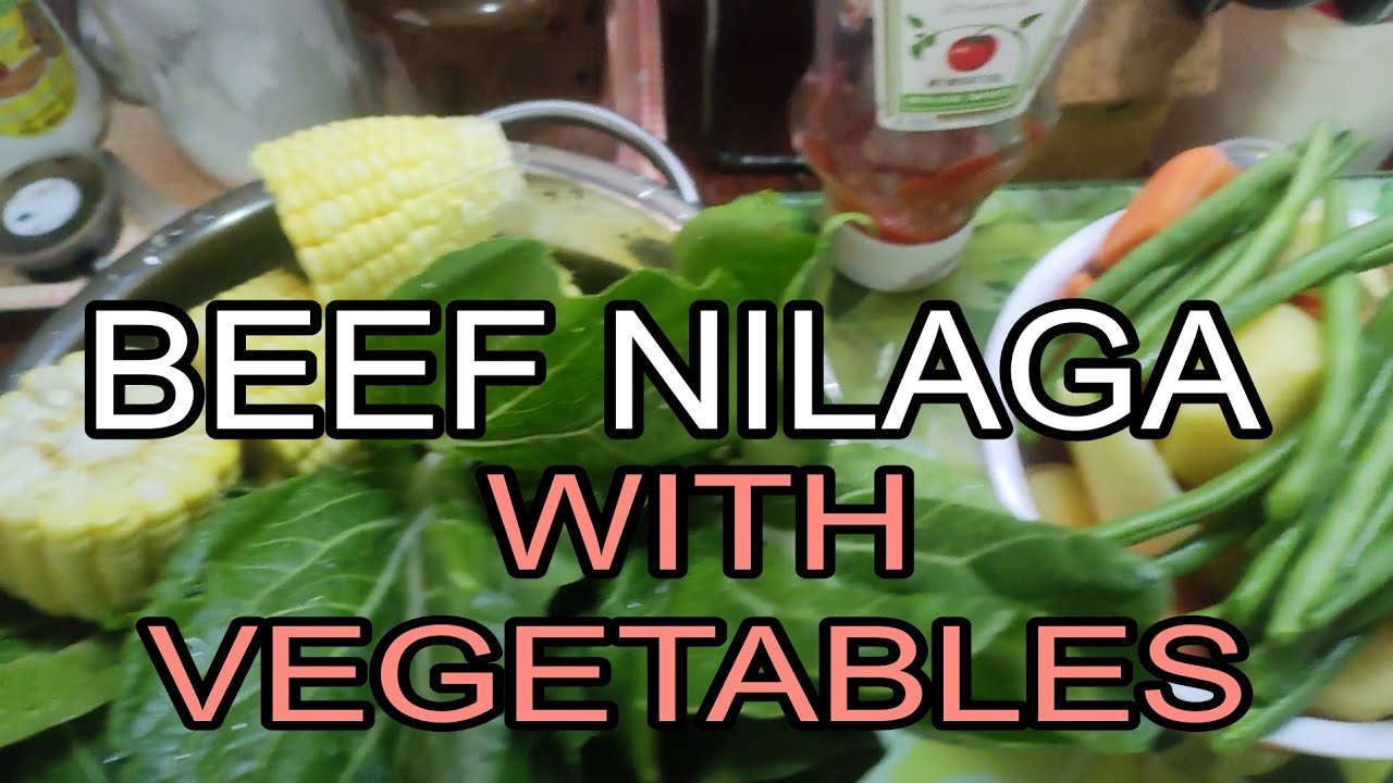 BEEF NILAGA WITH VEGETABLES..ang sarap ng lunch namin 