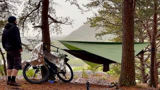 First Time Hammock Camping | Bikepacking Northeast PA