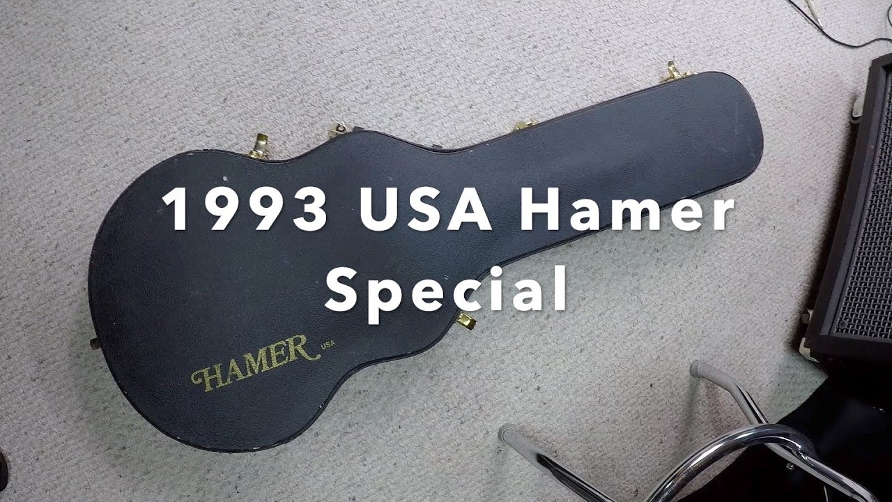 1993 Hamer USA Special. My 1st Hamer guitar ENGL Fireball DiMarzio mini humbucker