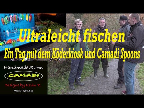 Ultraleicht fischen - Ein Tag mit dem Köderkiosk und Camadi  @angelfuchstv74