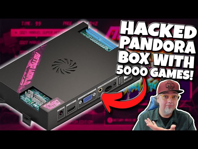 HACKED Pandora Box DX Arcade With Over 5,000 RETRO Games From Art