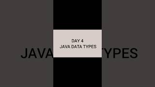 Java Data Types#java #javadatatypes #javatutorial #javaseries #javaintelugu #javaprogramming
