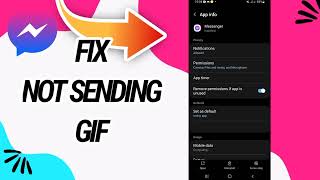 How To Fix And Solve Not Sending Gif On Messenger App screenshot 5