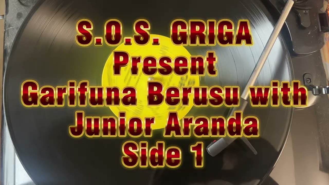 Сторона 1. Редкий LP гарифуна 70-х годов от Dangriga | Junior Aranda – SOS Griga Berusu (сборник ...