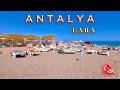 LARA ANTALYA 📍 Beach &amp; Shopping 4K Kadriye Walking Tour Ambient Sound TÜRKIYE #turkey