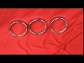 1963 Skylark Headlight Bezels NOS