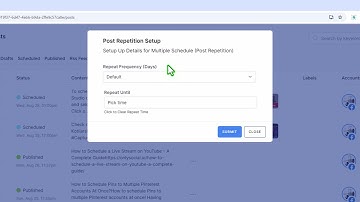 How to Set up a Recurring Post on OnlySocial