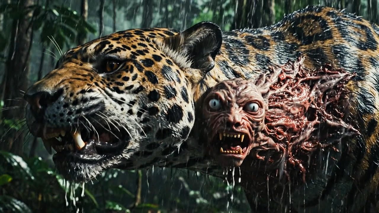 MUTANT JAGUAR ATTACK! Korowai Tribe Night Hunt Terrifying Footage
