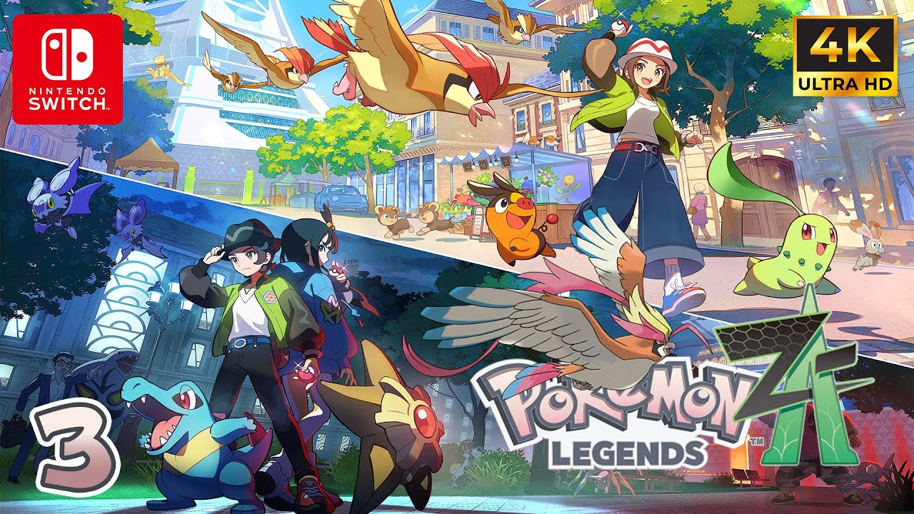 Pokémon Legends ZA - Part 3 - Gameplay Walkthrough [4K] (No Commentary)