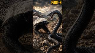 The Fearless Honey Badger vs Black Mamba | Deadly First Strike! | Part 9