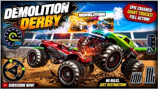 Monster Truck Demolition Derby 3D Extreme Crash Car Racing -Android Gameplay #1 screenshot 3
