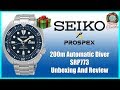 Another Turtle Beauty! | Seiko Prospex 200m Automatic Diver SRP773 Unbox & Review