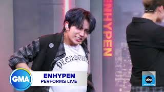 231124 abc Good Morning America ENHYPEN - Interview+Sweet Venom (English Ver.) Cut