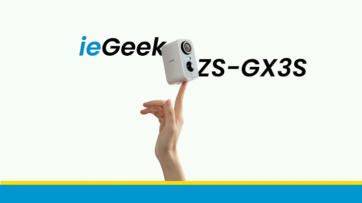 Unboxing the #ieGeek ZS-GX3S -2K 3MP Wireless Outdoor Camera with Human Detection