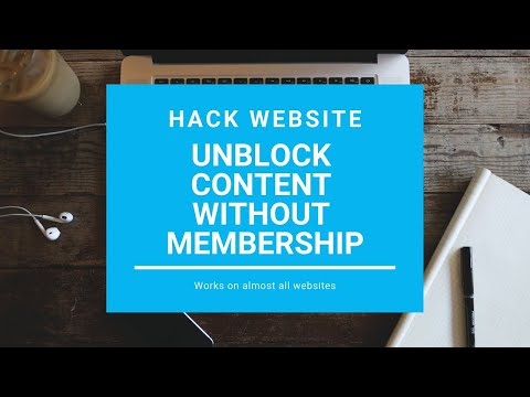 Hack Website! Hack To Unlock Blocked Content | Works on All Websites