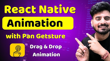 🛑 React Native Animation with Pan Gesture  #29  | Engineer Codewala