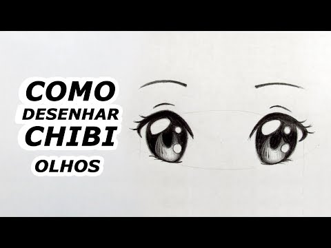 Como desenhar chibi - Olhos | Desenho Online