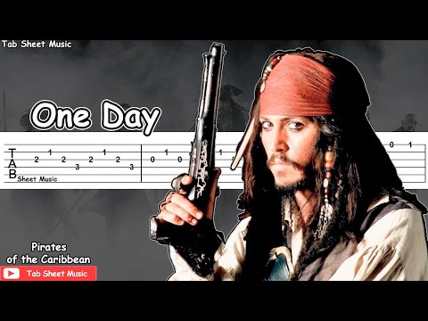 Pirates of the Caribbean - One Day Guitar Tutorial