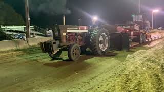 1960 660 international pulling at Silk Hope NC.