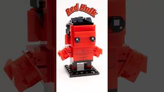 Red Hulk (LEGO 40668) - BrickHeadz Muscle Beast Speed Build!