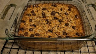 Vegan Chocolate Coconut Oatmeal Bake