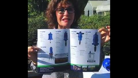 Lessons with Lela - Dosatron Units and Filters