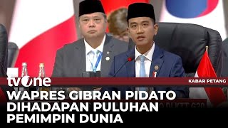 Download Lagu Momen Wapres Gibran Berpidato di Depan para Pemimpin Negara di KTT G20 | tvOne MP3