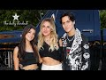 Lil Huddy, Charli D'Amelio & Madi Monroe take pictures with fans at Lil Huddy's private performance