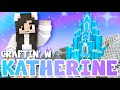💙 Minecraft FROZEN Ice Castle + Arendelle Ice Rink! Craftin' w/ Katherine Ep.14