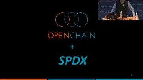 Dave Marr (Qualcomm): "Open Chain, What and Why" (SFLC 2016)