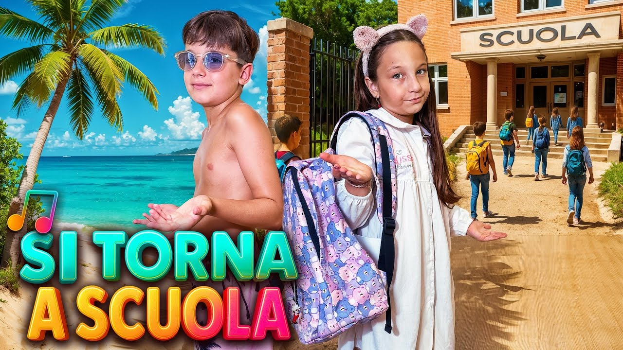 SI TORNA A SCUOLA 🎵 canzone ufficiale CONGIUNTIIMPERFETTI (Kevin e Emily)