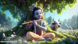 Soothing Krishna Flute | Spiritual Bhakti Songs | Morning Yoga \u0026 Meditation Music