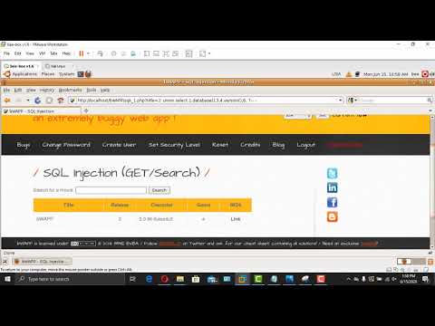 SQL Injection(Get/Search)