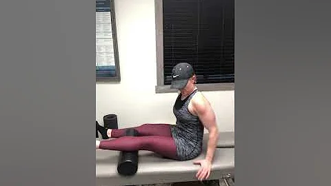 Calf smashing for workout recovery