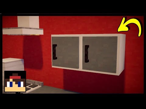 ✔ Minecraft: How To Make A Cabinet | MCPE (No Mods Or Commands!)