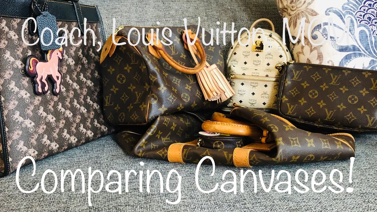 Bag Wars: Comparing Canvases! (Feat. Coach, Louis Vuitton & MCM) 