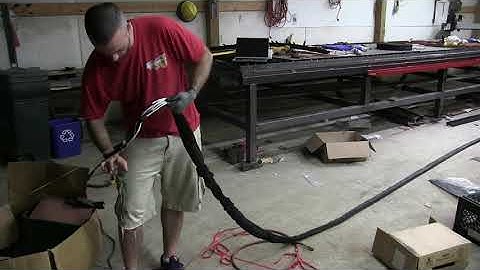 Plasma Table Build Part 9 - Precision Plasma Gantry Spark Robotic Hypertherm Quency air compressor