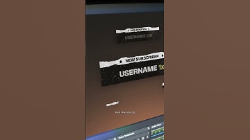 Animated Black & White Twitch Alert Overlays for Streamers #twitch #streamer #shorts