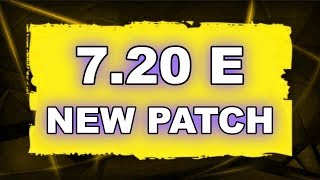 Dota 2 NEW 7.20 E UPDATE - Main Changes!